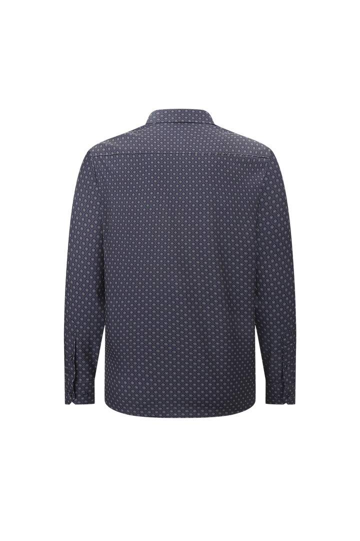 MOVE ON UP LONG SLEEVE SHIRT - CHOCOLATE