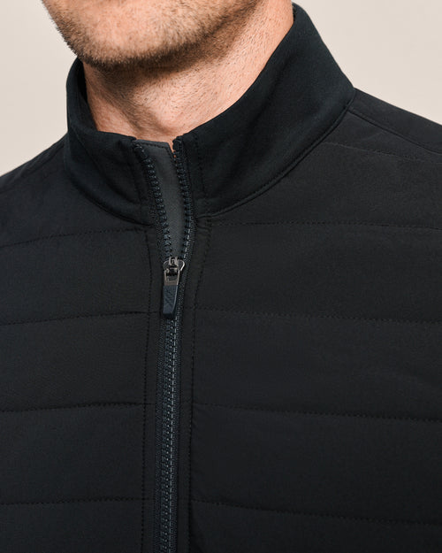 DREAMSTATE QUILTED JACKET - PURE BLACK