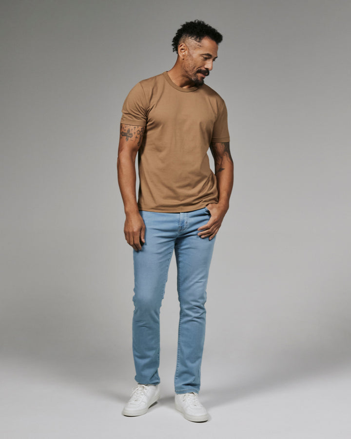 MODAL CREW NECK TEE SHORT SLEEVE TEE - DESERT
