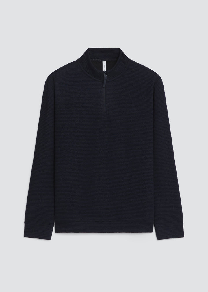 ELEVATE QUARTER ZIP PULLOVER - NAVY