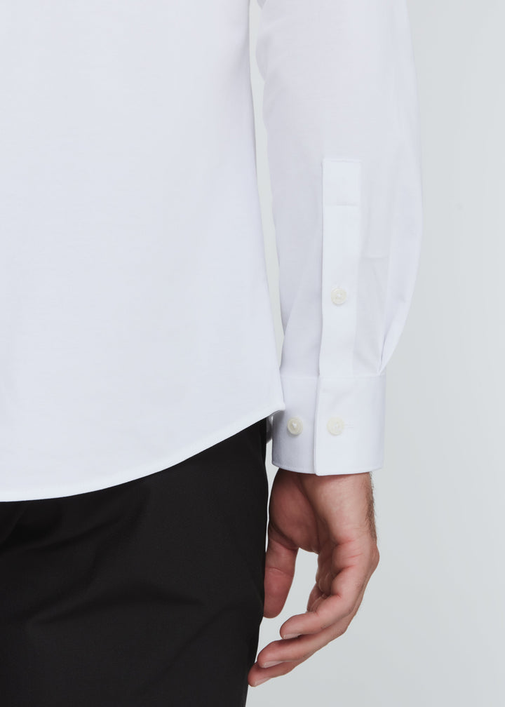 GIRONA LONG SLEEVE SHIRT LONG SLEEVE BUTTON UP - WHITE