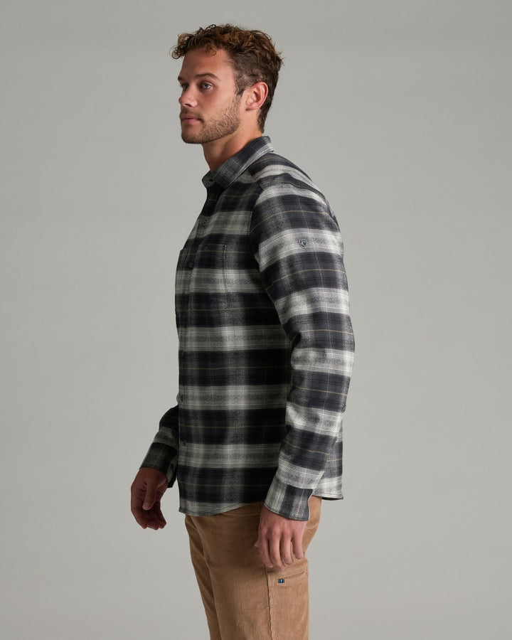 Law Flannel Long Sleeve - Black Olive