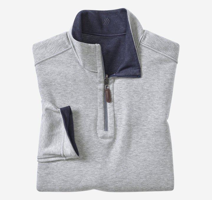 ICON REVERSIBLE QUARTER-ZIP - NAVY/STORM