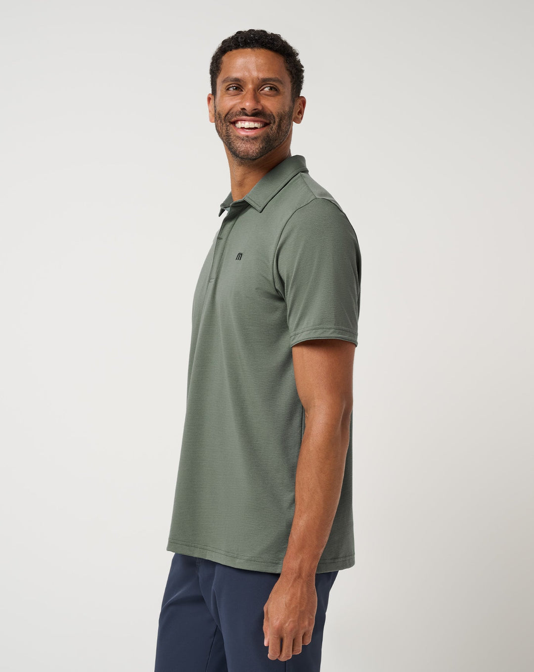 Heater Series Jersey Polo - Balsam Green