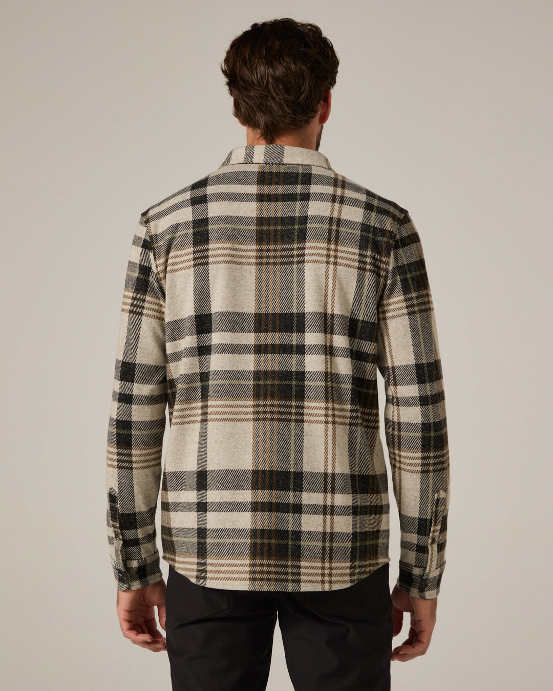 GENERATION LONG SLEEVE SHIRT LONG SLEEVE BUTTON UP - BLACK