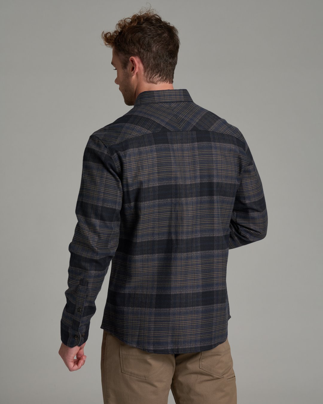 Rydr Flannel Long Sleeve - Midnight