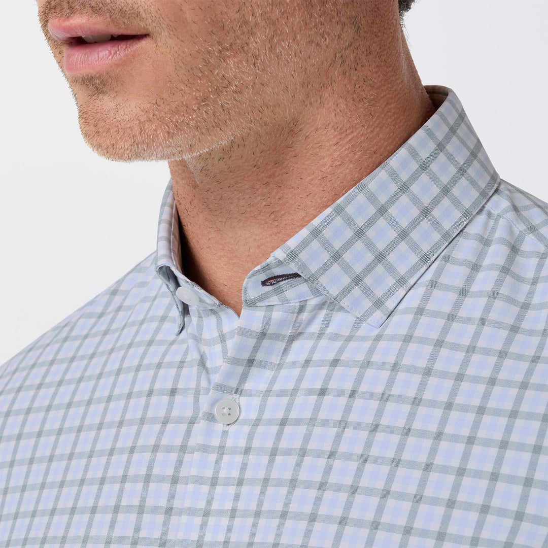 Leeward LS Dress Shirt - Hemlock Miles Plaid