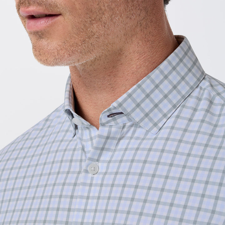 Leeward LS Dress Shirt - Hemlock Miles Plaid