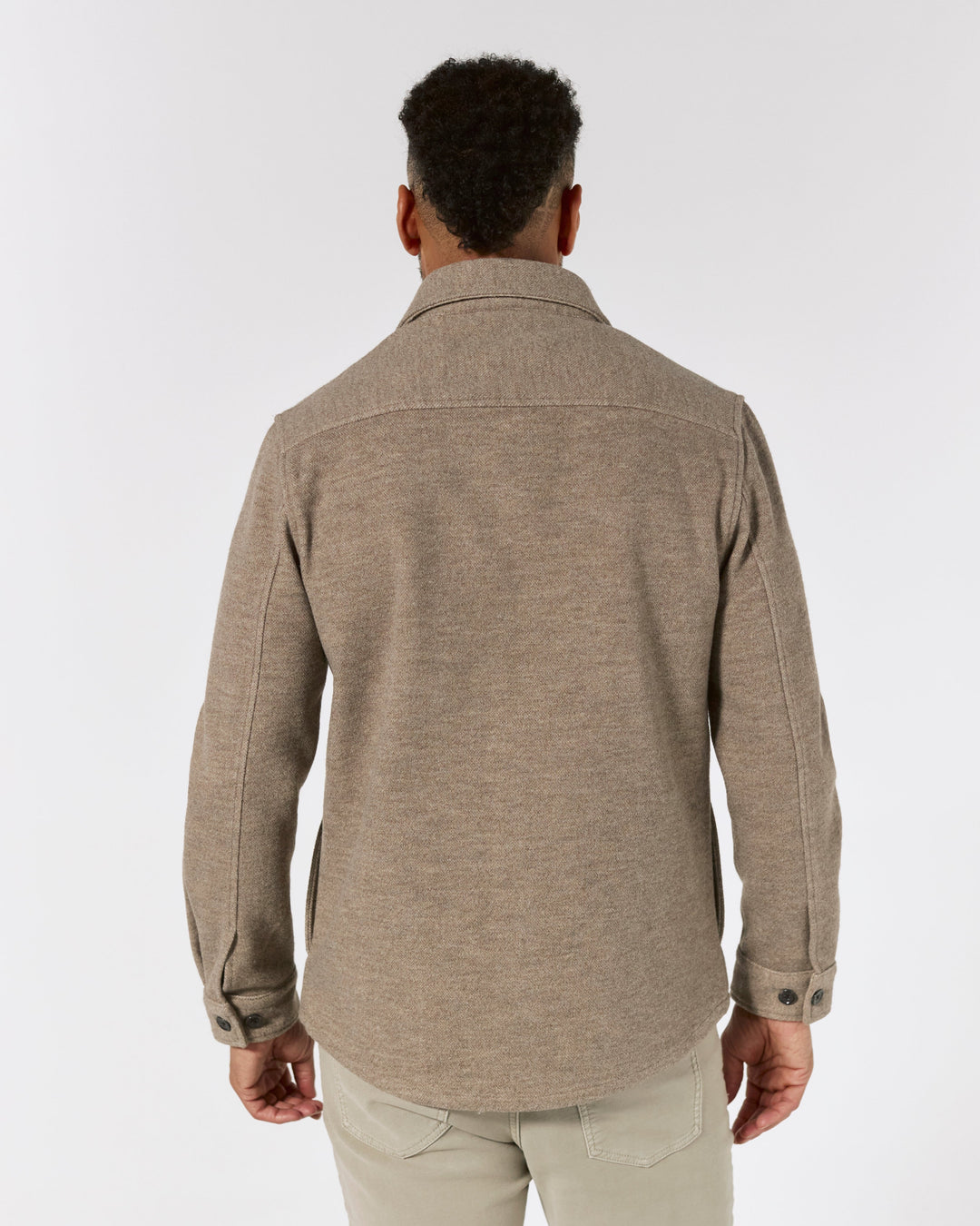 GENERATION MELANGE SHACKET - TAUPE