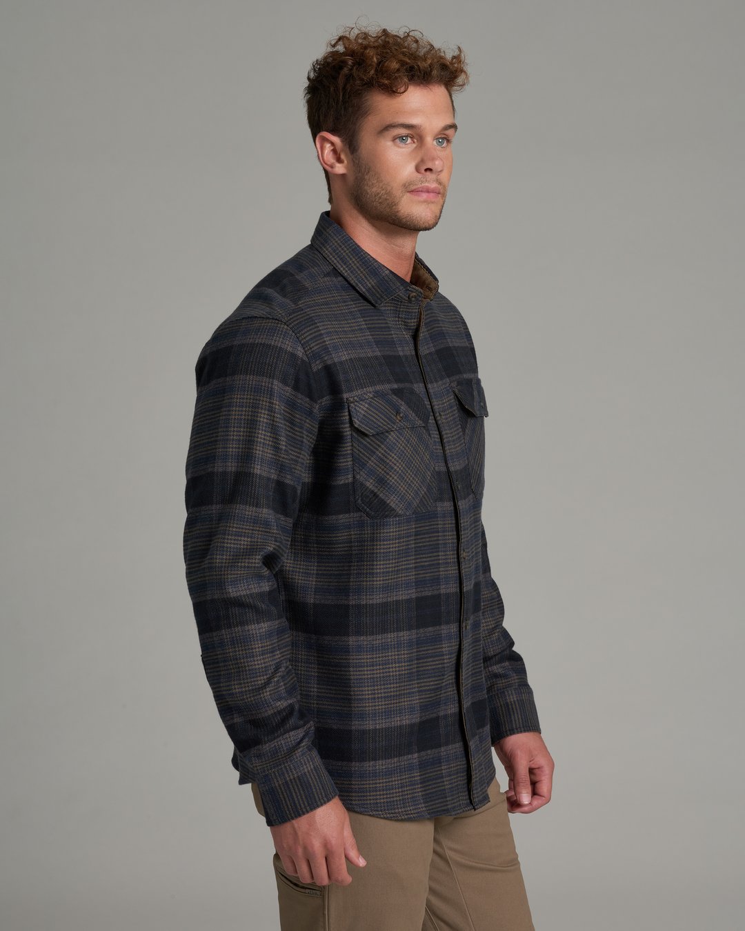 Rydr Flannel Long Sleeve - Midnight