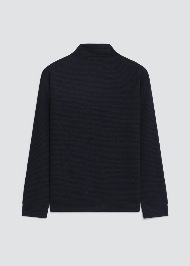 ELEVATE QUARTER ZIP PULLOVER - NAVY