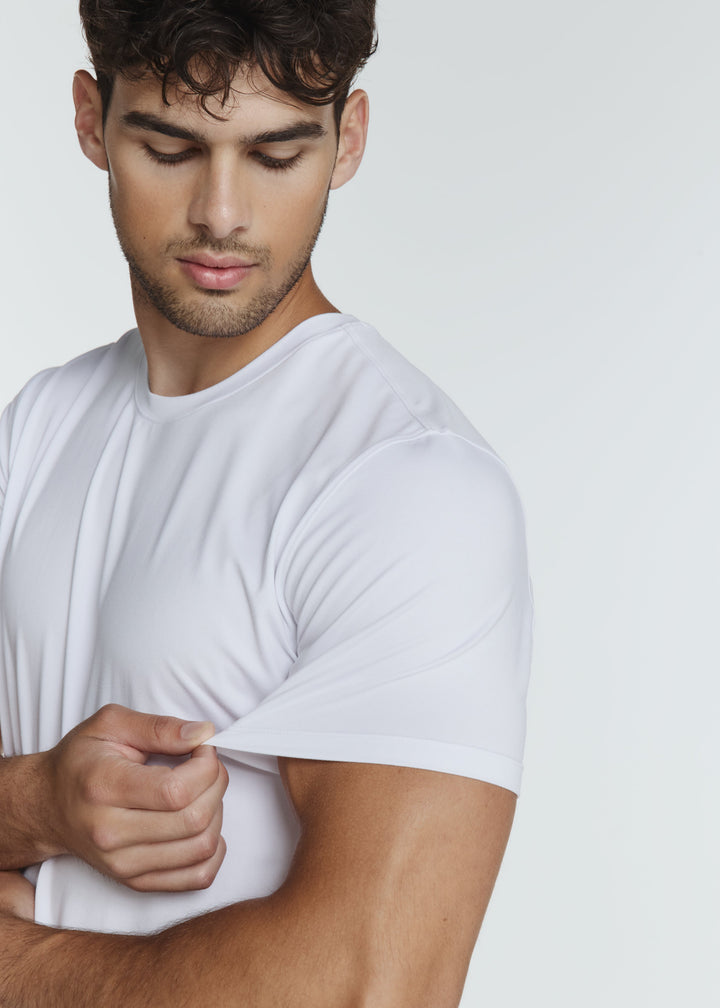 CORE CREW NECK TEE SHORT SLEEVE TEE - WHITE