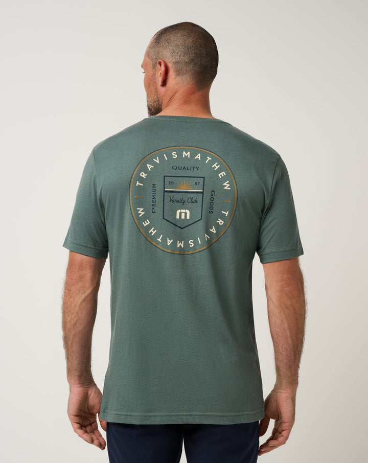 Club Charm Tee - Balsam Green