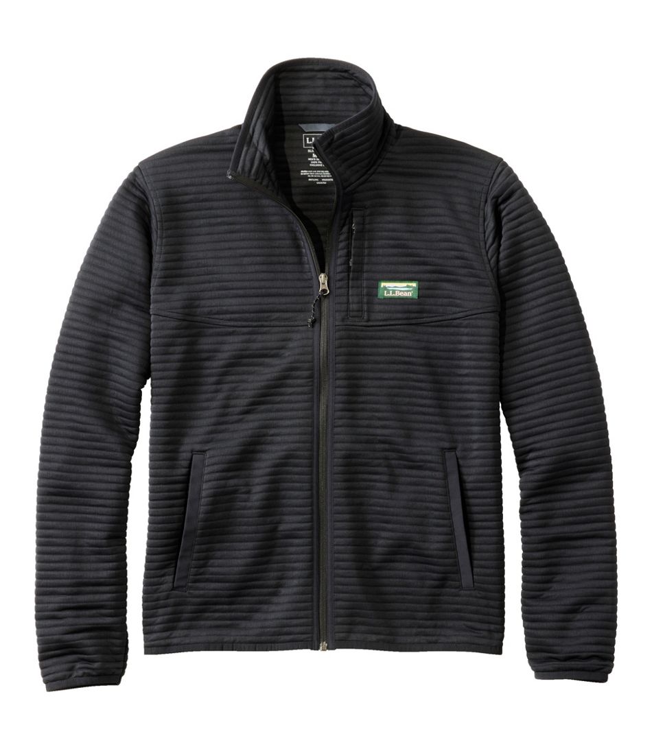 Airlight Knit Full Zip Tall - Mid-Night Black