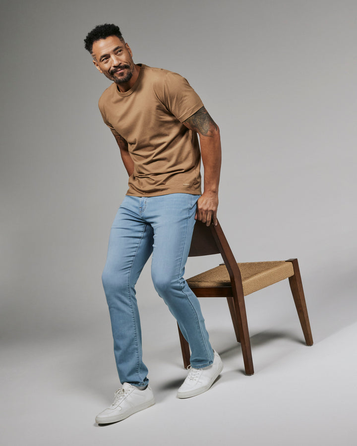 MODAL CREW NECK TEE SHORT SLEEVE TEE - DESERT