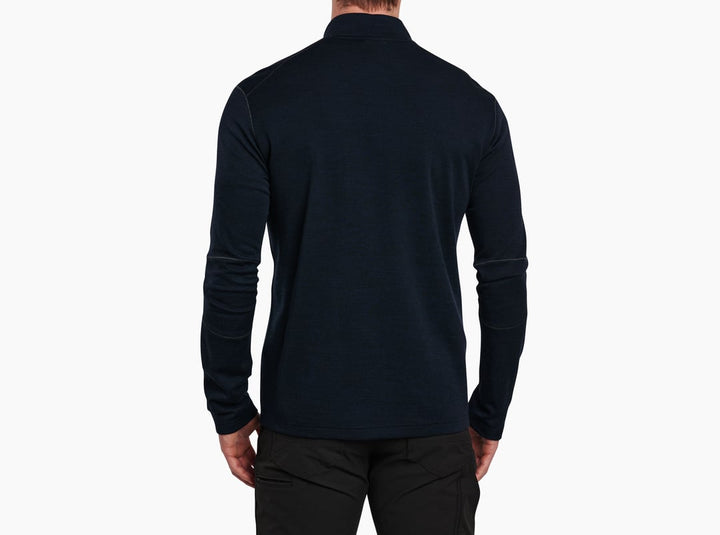 Invigoratr Merino 1/4 Zip - Pirate blue