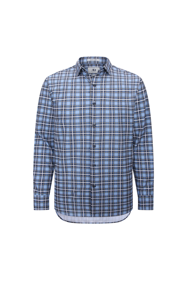 AMERICAN PIE LONG SLEEVE SHIRT - INDIGO