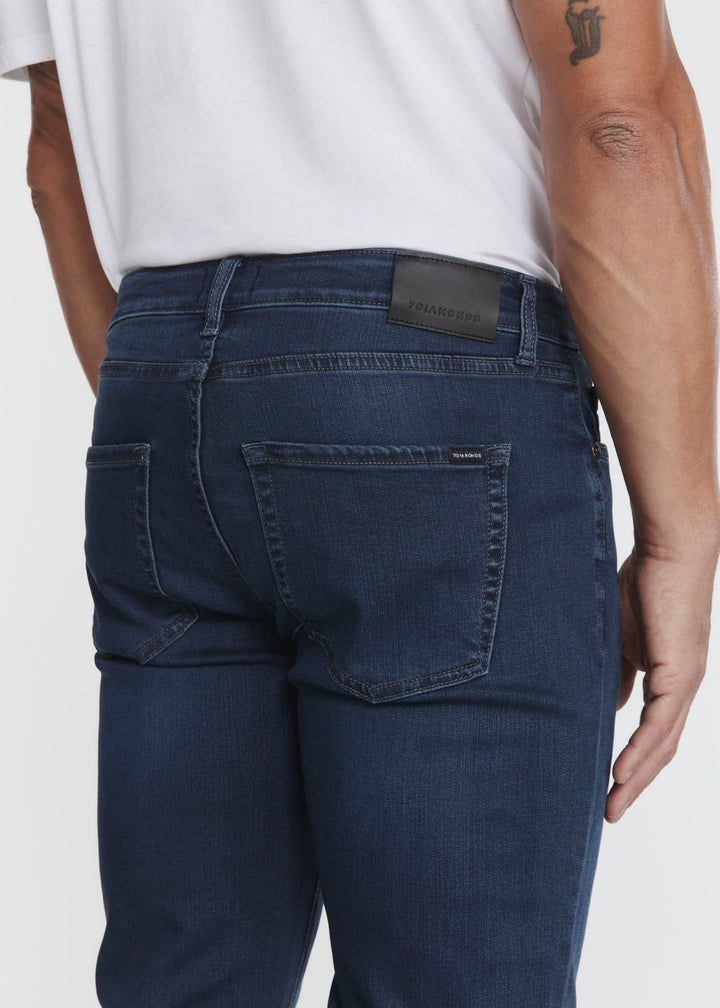 UNION STRAIGHT FIT DENIM PANT - PACIFIC BLUE