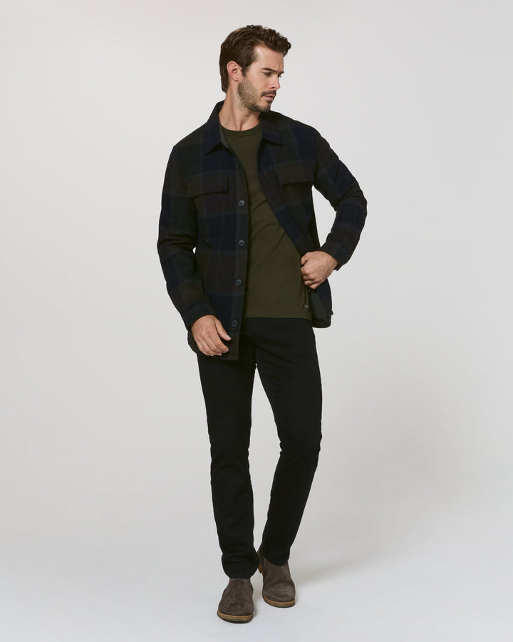 SEA RANCH OVERSHIRT JACKET SHACKET - DARK OLIVE
