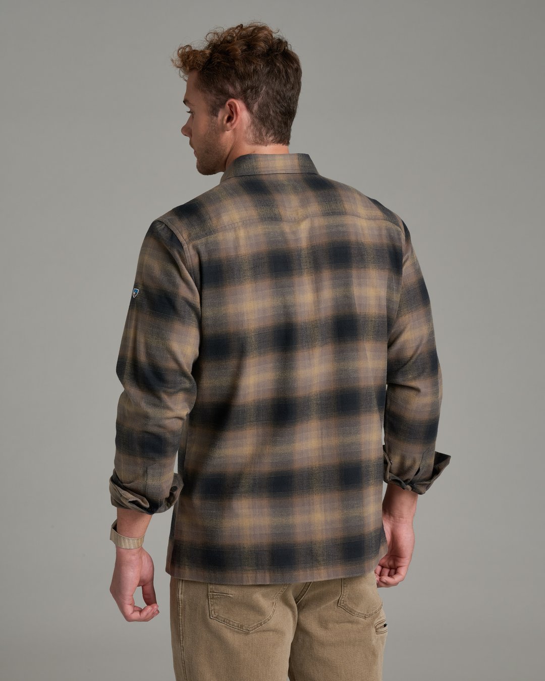 Dillinngr Flannel Long Sleeve - Dark Sand