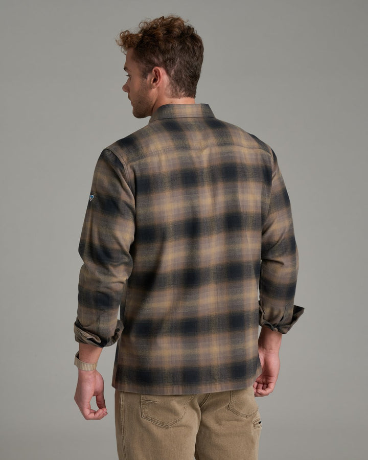Dillinngr Flannel Long Sleeve - Dark Sand