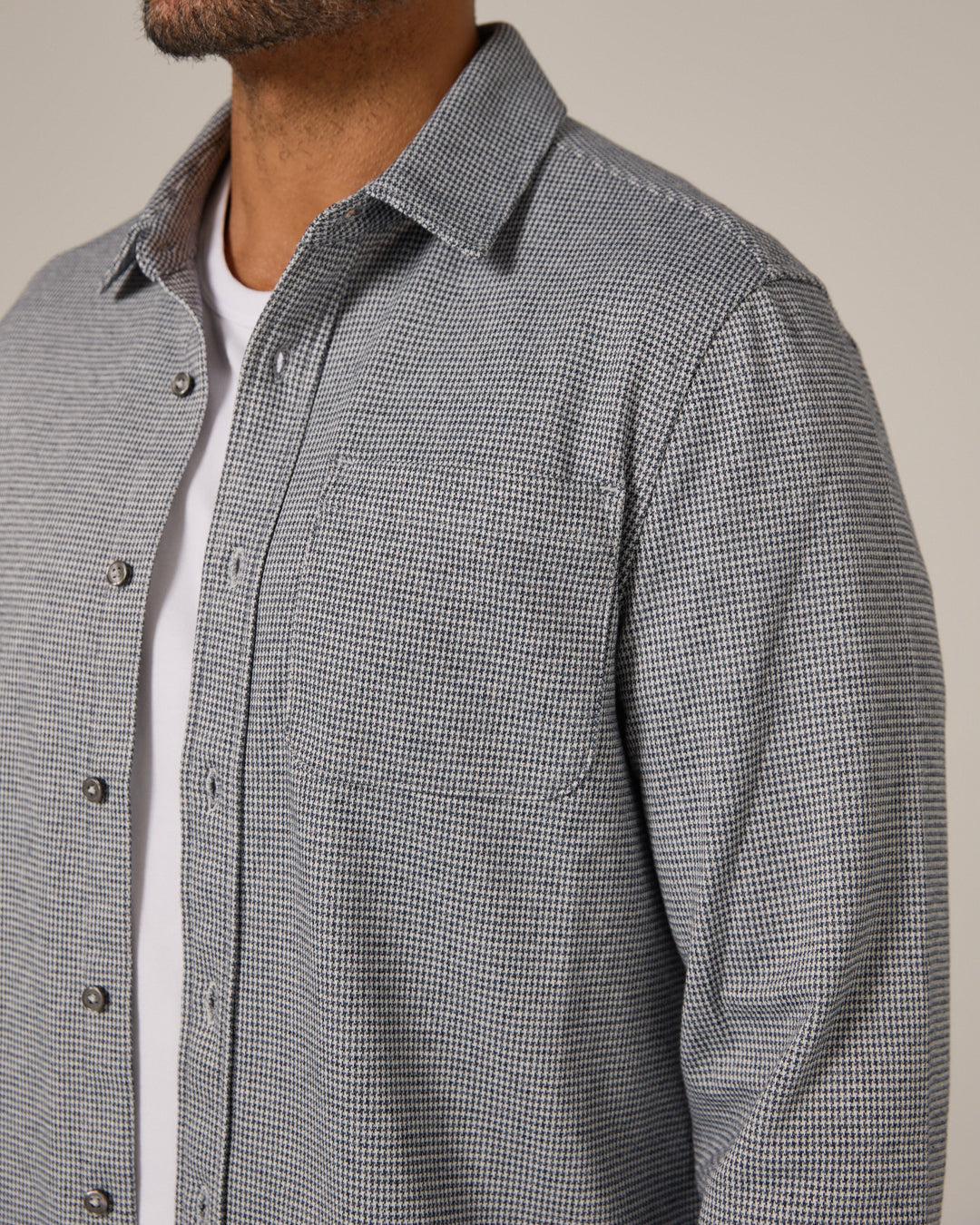 GENERATION KNIT SHIRT  - BLUE
