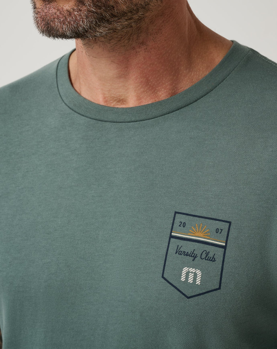 Club Charm Tee - Balsam Green