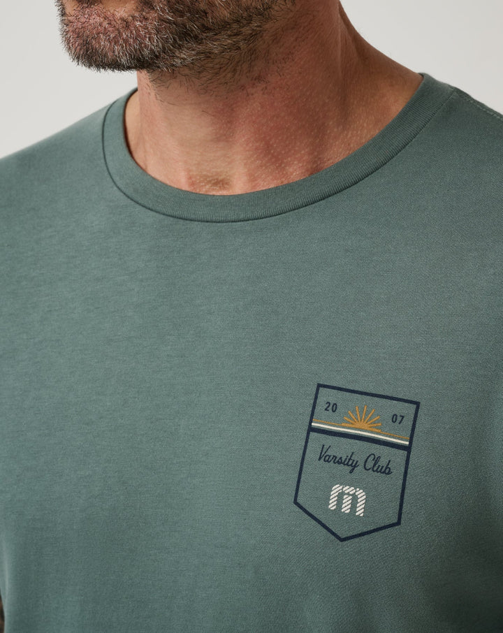 Club Charm Tee - Balsam Green