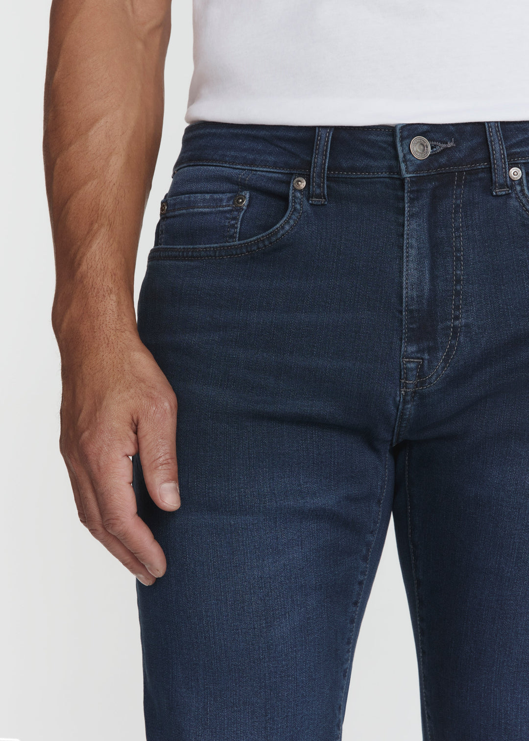 UNION STRAIGHT FIT DENIM PANT - PACIFIC BLUE